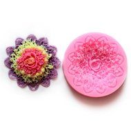 Longzang mini Flower F0505 Fondant Mold Silicone Sugar mold Craft Molds DIY gumpaste flowers Cake Decorating
