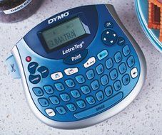 DYMO LetraTag LT-100H Plus Handheld Label Maker with 3 Bonus LetraTag Labeling Tapes (1955663) N7