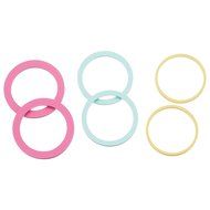 2 4 6mm Pack Of 3 Sweetly Does It Silicone Rolling Pin Rings