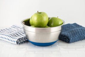 Bloomsbury Home 5pc Mixing Bowl Set - Non-Slip Silicone Base with Silicone Covers N7