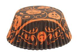 Fox Run Halloween, Mini Muffin Baking Cups, Package of 75