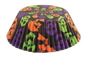 Fox Run Halloween, Mini Muffin Baking Cups, Package of 75 N2