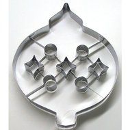 Large Ornament Stainless Steel Cookie Cutter 7.5&quot; 5878