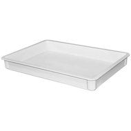 MFG Tray 870008 5269 White 26&quot; x 18&quot; x 3&quot; Dough Tray