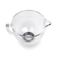 Tilt-Head Glass Bowl with Measurement Markings &amp; Lid, For Kitchen 5-Qt N3