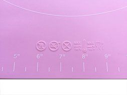 NEW JJMG Non-Stick Rolling Silicone Rubber Baking Mat for Cookies, Pasta, Pizza, Cakes and Pastries with Measurements... N2