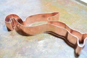 Simple Standing Pink Flamingo Cookie Cutter N3