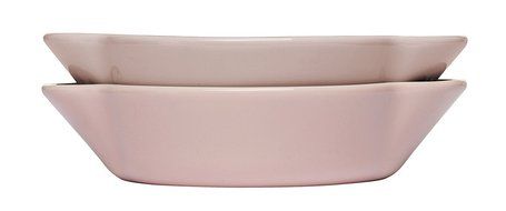 Sagaform Piccadilly Portioned sized oven dishes, 2 pack, pink