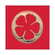 FMM 5 Petal Rose Cutter (Plastic) - 50mm (2&quot;)