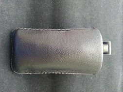Handy Black Leather Sleeve Carrying Case for Kandy, PAX 1 &amp; 2 - Protective Accessory &amp; Storage Tube N5