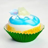 Professional US Standard-Sized Grease-Proof Foil Cupcake Liners (Silver) N4