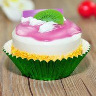 Professional US Standard-Sized Grease-Proof Foil Cupcake Liners (Silver) N5