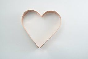 3 1/2&quot; Simple Heart Cookie Cutter N2