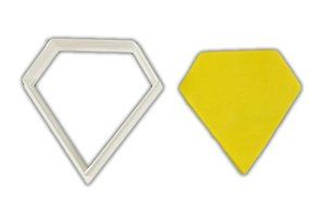 Diamond Gem Cookie Cutter - STANDARD - 3 Inches
