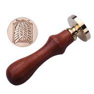 V-EWIGE Investigation Corps Retro Wax Seal Single Chapter Wood Color New
