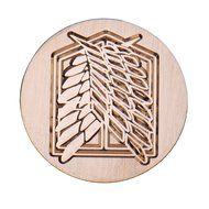 V-EWIGE Investigation Corps Retro Wax Seal Single Chapter Wood Color New N5