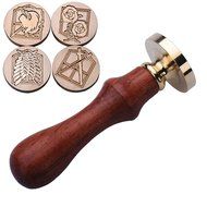 V-EWIGE Investigation Corps Retro Wax Seal Single Chapter Wood Color New N6