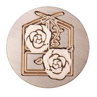 V-EWIGE Investigation Corps Retro Wax Seal Single Chapter Wood Color New N9