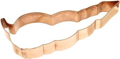 Old River Road Teapot Shape Cookie Cutter, Copper N3