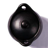 Black Clay, La Chamba Stew Pot - Extra Small - 1.5 Quarts