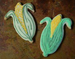 Corn on the Cob Vegetable Garden Cookie Cutter N4