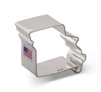 Ann Clark Missouri Cookie Cutter - 2.5 Inches - Tin Plated Steel