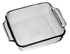 Anchor Hocking 8-Inch Oven Basics Square Cake Dish, Set of 3