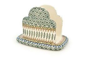 Polish Pottery Tuscany Napkin Holder