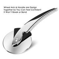 Kollea Premium Stainless Steel Pizza Wheel and Cutter for Pizzas, Cookies, Pies, Dough and More N2