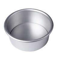 Euone 4/6/8&#039;&#039; Aluminum Alloy Non-stick Round Cake Baking Mould Pan Bakeware Tool SAP (6 inch)