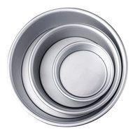 Euone 4/6/8&#039;&#039; Aluminum Alloy Non-stick Round Cake Baking Mould Pan Bakeware Tool SAP (6 inch) N2
