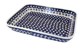 Polish Pottery Nature Medium Rectangular Baker