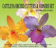 Cattleya Orchid Gumpaste Cutter Set