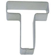 Letter T Tin Cookie Cutter 3&quot;
