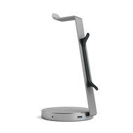 Satechi Aluminum USB Headphone Stand Holder with Three USB 3.0 Ports and 3.5mm AUX port - Suitable For All Headphone... N2