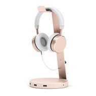 Satechi Aluminum USB Headphone Stand Holder with Three USB 3.0 Ports and 3.5mm AUX port - Suitable For All Headphone... N5