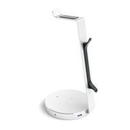 Satechi Aluminum USB Headphone Stand Holder with Three USB 3.0 Ports and 3.5mm AUX port - Suitable For All Headphone... N8