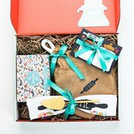 Sweet As Pie Apple Pie Baking Gift Box with Ceramic Pie Dish, Recipe Cards, Crust Mix, Pie Server- This Gourmet...