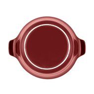 Anolon Vesta Stoneware 2-1/2-Quart Round Casserole, Paprika Red N3