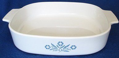 Vintage Corning Ware A-10-B Blue Cornflower Casserole 2.5 Liter - With Lid N2