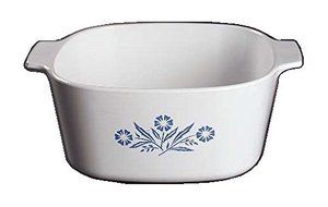 Corning Ware Cornflower Blue Square Casserole / No Lid ( 3 Quart ) ( A-3-B )