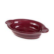 Fiesta Ceramic Oval Individual Casserole Dish 17 oz. in (Claret)