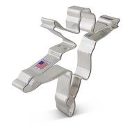 Ann Clark Ballerina Cookie Cutter - 4.6 Inches - Tin Plated Steel