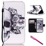 iPhone 6S Case, iPhone 6 Wallet Case, Firefish Stand Flip Folio Wallet Cover Shock Resistance Protective Shell... N14