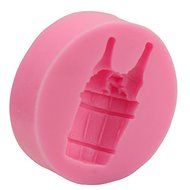 Beer Barrel Silicone Cake Mould Fondant Sugar Craft Chocolate Decorating Tool N3