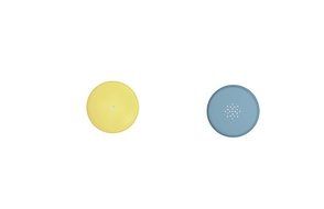 Joseph Joseph Glaze Refillable Silicone Pastry Squeezable Container Interchangeable Brush Heads, Off-White N5