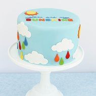 Sweet Elite Tools - Nature Cutter Set- Sun, Clouds, Grass, Fire - for rolled fondant, gumpaste or cookies - By... N3