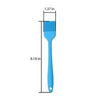Foreasy Pastry Brush Grill Brush Basting Brush Food Grade Silicon Body Safe Set of 4 N27