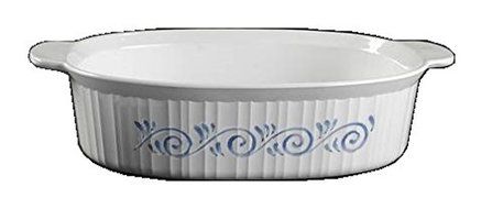 Corning Ware Oceanview Oval Casserole / No Lid ( 4 Quart ) ( F-14-B )