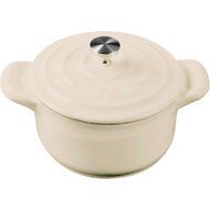 La Cuisine 4 In. Enameled Cast Iron Mini Covered Casserole, Blue N4